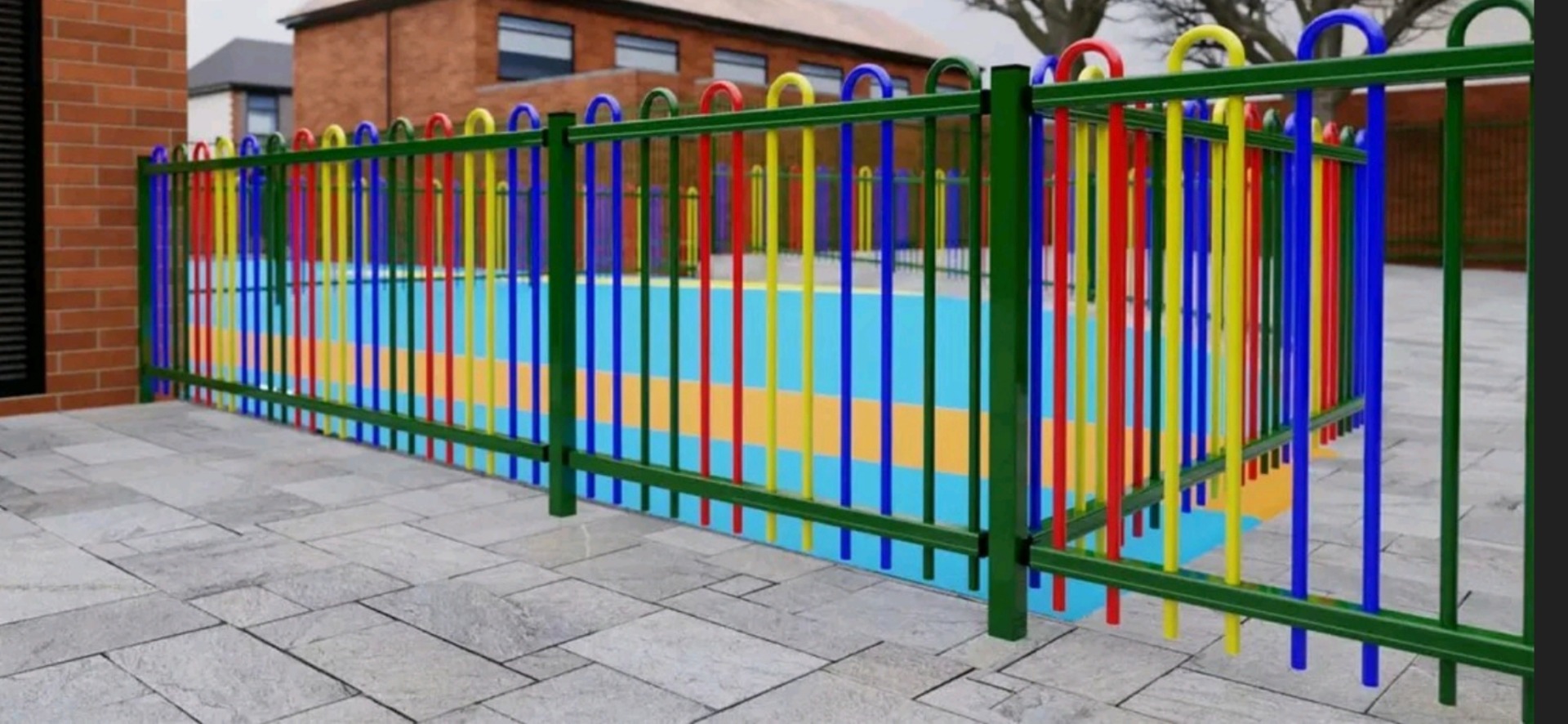 Bowtop fencing