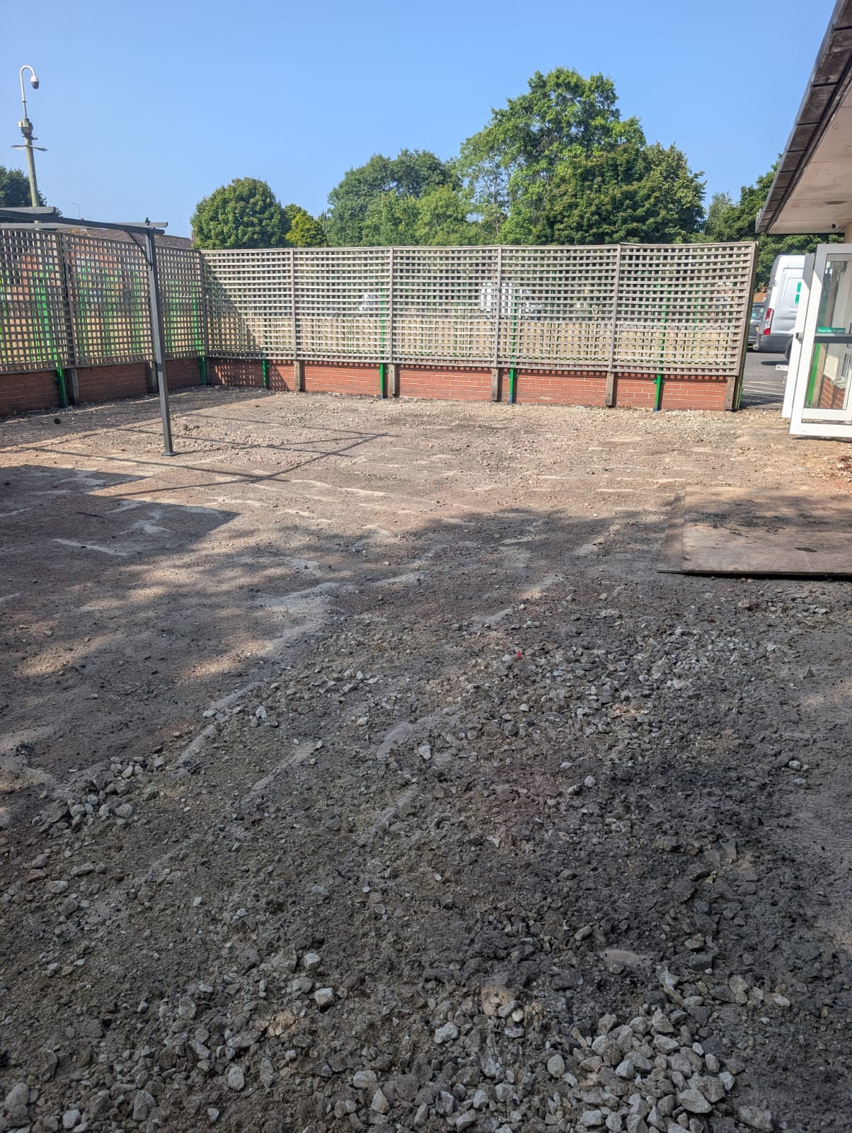 Wetpour removal
