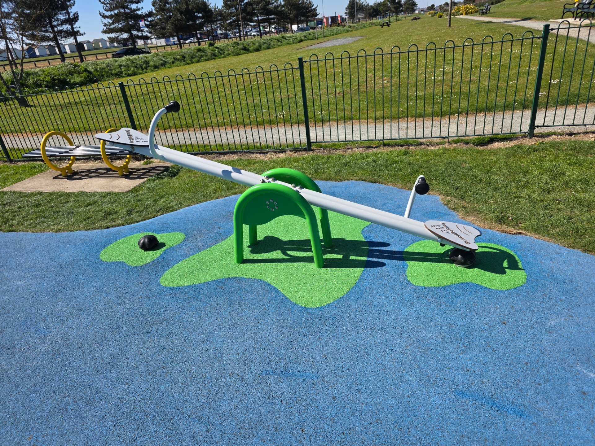 Seesaw with wetpour repairs for southend council
