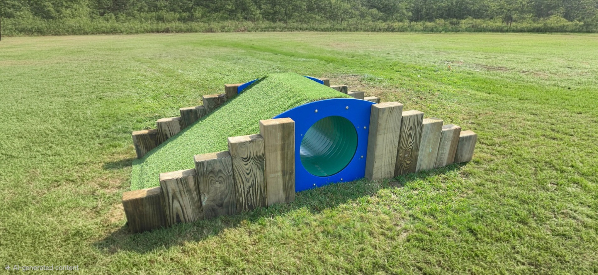 1m underground tunnel